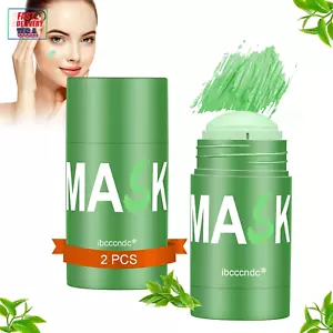 Green Tea Deep Cleanse Mask 2PCS, Blackhead Remover with Green Tea Extract for F - Picture 1 of 12