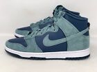 Nike Dunk High 'Armory Navy' Blue Suede Sneakers, Size 9.5 BNIB DQ7679-400