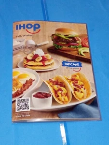 IHOP Restaurant Official MENU September 2024 10 page Genuine Excellent Shape - Picture 1 of 6