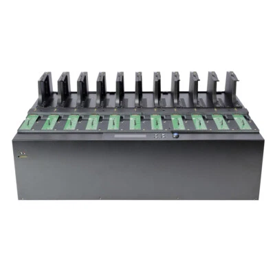 Systor 1:10 M.2 NVMe PCIe Duplicator/Sanitizer 24GB/Min +Copy/Erase SATA HDD/SSD - Image 1 of 4