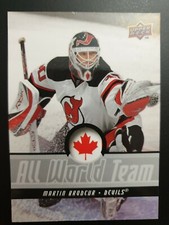 2008-09 Upper Deck All-World Team #AWT5 Martin Brodeur