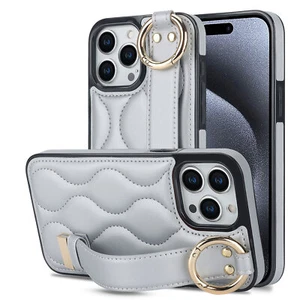 Shockproof Ring Loop Luxury Leather Handy Case Cover For Apple iPhone - Picture 1 of 66