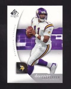 2005 SP Authentic Daunte Culpepper #48 Minnesota Vikings - Picture 1 of 2