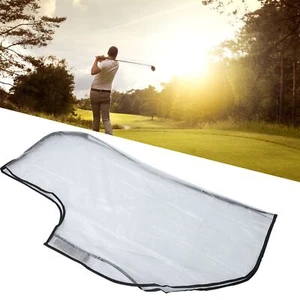 Transparente Golftasche Regenhaube Cape Wasserdicht Schutzhülle Golftrolley - Bild 1 von 12