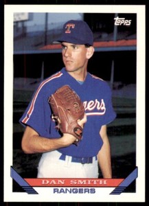 1993 Topps Dan Smith Baseball Cards #607