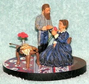 Britischer Bürgerkrieg - Teil #17489 - ""Eine Abschiedsrose"" Weihnachtsszene, 54 mm, 2003 - Bild 1 von 6