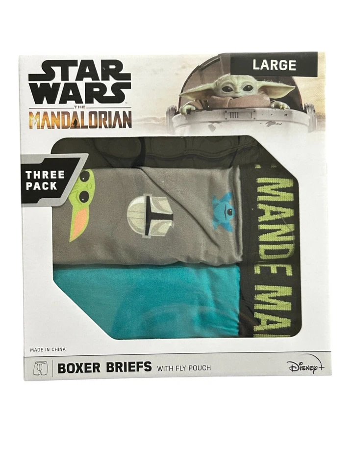 Paquete de 3 calzoncillos boxer cómodos Star Wars para hombre - talla grande Foto 1 de 1