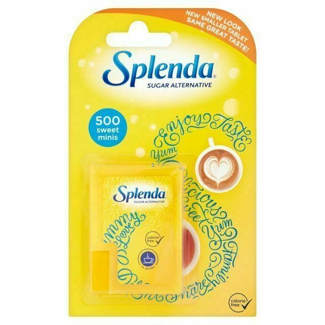 SPLENDA Low Calorie Sugar Alternative Dispenser - Yellow