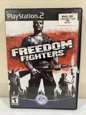 Freedom Fighters (Sony Playstation 2 PS2, 2003) Complete w/Manual