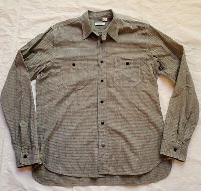 GUSTIN Men's LS Cotton CL Shirt Green Checkered Size 2XL - Image 1 of 4