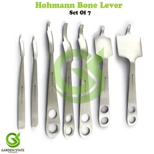 7Pcs Hohmann Bone Lever Mini Large Narrow /Wide Surgical Orthopedic Retractor - Picture 1 of 1