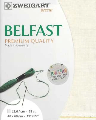 Precut Zweigart Belfast 32 count Fairy Dust 3609/305 - Image 1 of 2