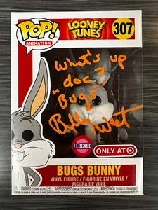 Funko POP! Animación: Looney Tunes - Bugs Bunny (Flocked)(Target) (Firmado/Billy - Imagen 1 de 12