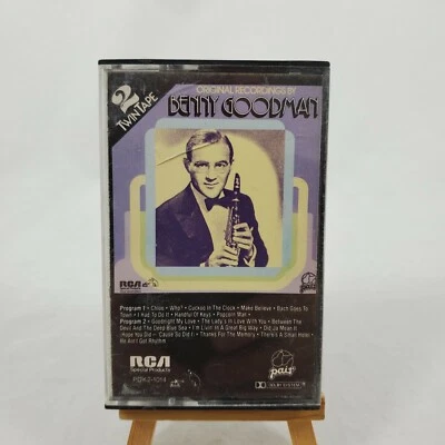 VINTAGE Original Recordings by Benny Goodman Cassette RCA #PDK2-1014 1982 - Image 1 of 4