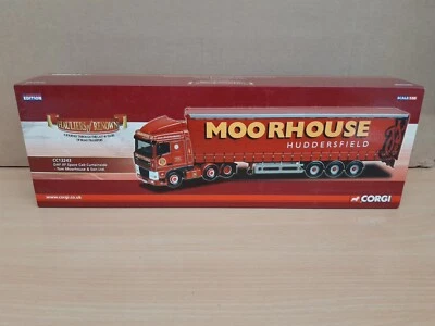 Corgi 1.50 Scale CC13243 DAF XF Space Cab Curtainside Tom Moorhouse Huddersfield - Image 1 of 4