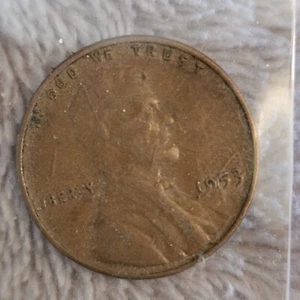 Seltener Weizenpfennig 1953 - ohne Münzzeichen - zirkuliert - Bild 1 von 2