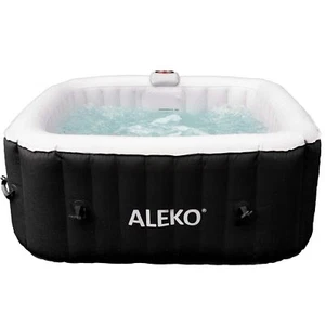 ALEKO aufblasbarer verbesserter Version 4 Prs Whirlpool 160 Gallonen bis zu 120 Blasendüsen - Bild 1 von 12
