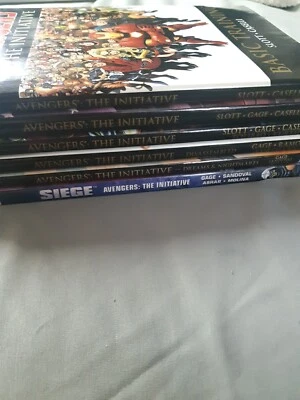 Los Vengadores: La Iniciativa, Vol 1-3, Desensamblado, Sueños y Pesadillas, Asedio  Foto 1 de 4