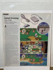 Animal Crossing: City Folk - Gaming Print Review Page / Poster / Wall Art B - Picture 1 of 5