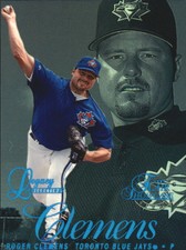 1997 (BLUE JAYS) Flair Showcase Legacy Collection Row 2 #21 Roger Clemens/100