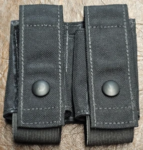 FirstSpear 40mm grenade double pocket MOLLE Black HE less lethal 2 pouch 40 mm - Picture 1 of 4
