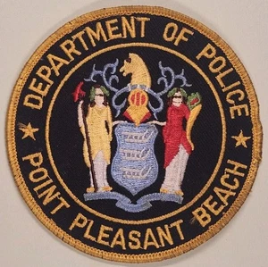 Vintage Department of Police - Point Pleasant Beach (New Jersey) Patch (gebraucht) - Bild 1 von 3