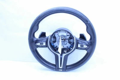 2014 BMW 428i "M Sport" Steering Wheel 3 Spoke Paddle 32307848338 OEM Used - Image 1 of 4