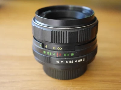 Very Clean glass Helios-44M-4 58mm f/2 Manual Focus Lens M42 ref:2729 - Image 1 of 4