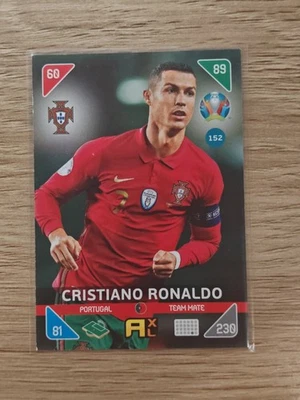 CARTE PANINI UEFA EURO 2020 KICK OFF 2021 CRISTIANO RONALDO #152 PORTUGAL  - Photo 1/4
