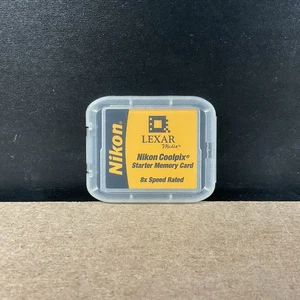 Scheda di memoria Levar Media Nikon Coolpix Starter 8x velocità nominale con custodia - Foto 1 di 3