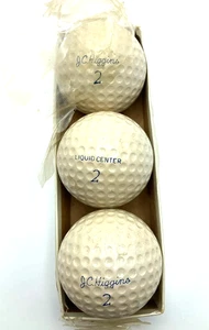 Vintage JC Higgins Signature Golfbälle Liquid Center 3er Set ALT - Bild 1 von 1