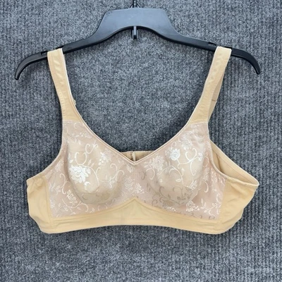 Sujetador Classique Post Mastectomía 42A Beige Inalámbrico Superior Modelado Bolsillos 769E Foto 1 de 4