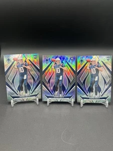 2024 Phoenix Drake Maye RC Silver Holo #179 New England Patriots X3 3 Cards - Picture 1 of 2