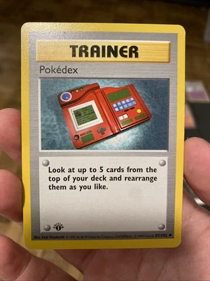 Pokedex - 87/102 - Uncommon - 1st Edition LP, English Pokemon Base Set - Image 1 of 2