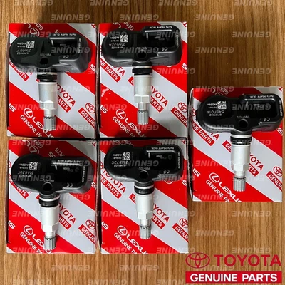5PCS OEM 42607-33021 TPMS PMV-107J TIRE PRESSURE MONITOR SENSOR for Toyota Lexus - Imagem 1 de 4