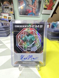 2021 Panini Elite Extra Edition Hidden Gems Black Niko Kavadas #HG-NK Auto - Picture 1 of 2