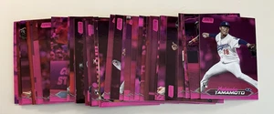 2024 Topps Stadium Club LOT x35 - ALL PINK SPs - Yamamoto RC!  Dodgers, Mookie++ - Bild 1 von 10