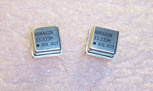 QUANTITÉ (10) OSCILLATEURS 33,333 MHz 1/2 TAILLE 3,3 V HCMOS/TTL ACHL-33,333 M ABRACON - Photo 1/1
