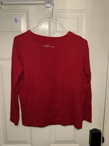 J Jill Größe Small rot Baumwollmischung Tunika Top (WTF82 - Bild 1 von 2