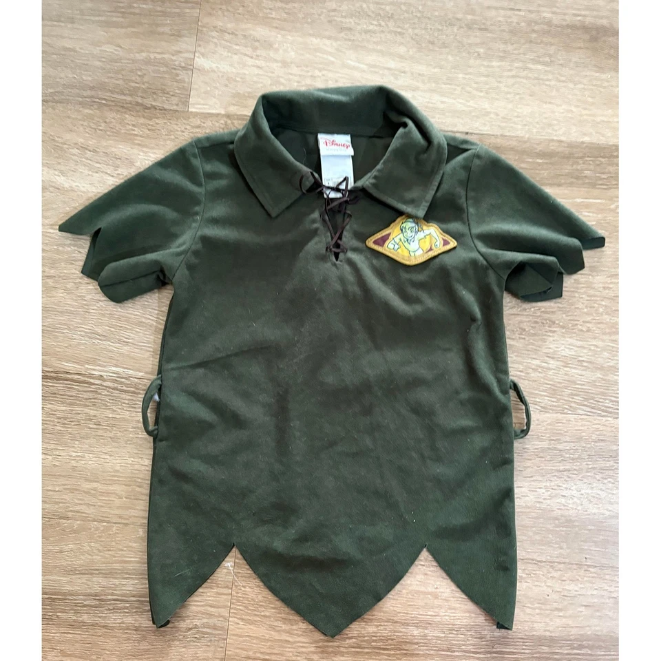 Camisa túnica vintage para niños Disney Peter Pan disfraz de Halloween retro Y2K Foto 1 de 4