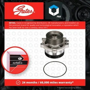 Water Pump WP5021HD Gates Coolant 1664762 1664762R 1738991 1778280 1778280R New - Picture 1 of 4