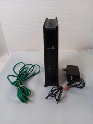 CenturyLink C1100Z ZyXel Modem Wifi Router W Power Cord And Ethernet Cable - Image 1 of 4