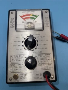 Analog Professional Battery Tester 1.5V - 45V BT20A ,tested, - Picture 1 of 8