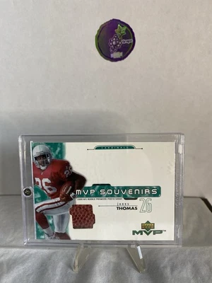 2001 Upper Deck MVP - Souvenirs Thomas Jones #TJ (MEM) - Image 1 of 2
