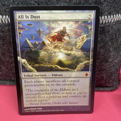 MTG All Is Dust Rise of the Eldrazi Regular TCG SINGLE CARD - Image 1 of 4