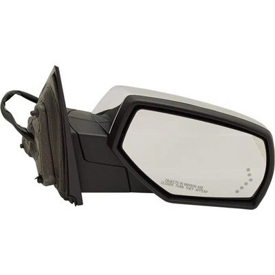 Espejo retrovisor para Chevy Silverado 1500 RH 2014-2018 eléctrico cromado térmico con lámpara de señalización Foto 1 de 4