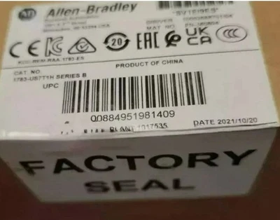 New Sealed Allen Bradley 1783-US7T1H SER B EtherNet/IP Tap Module 1783-US7T1H - Image 1 of 4