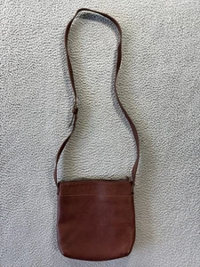 Duluth Trading Co Lifetime Leder Handtasche 10,5"x11" Braun Leder Umhängetasche - Bild 1 von 9