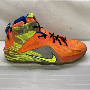 Nike LEBRON 12 XII Six Meridians Multi-Color Basketball 685181-800 Youth Size 7y - Picture 1 of 11