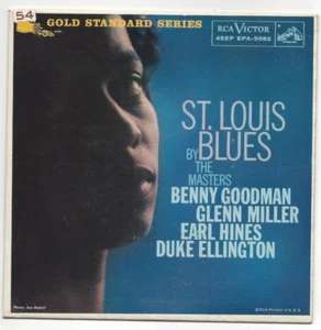BENNY GOODMAN, GLENN MILLER, EARL HINES, & DUKE ELLINGTON, "ST. LOUIS BLUES" - Picture 1 of 4